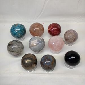 Crystal Spheres Lot